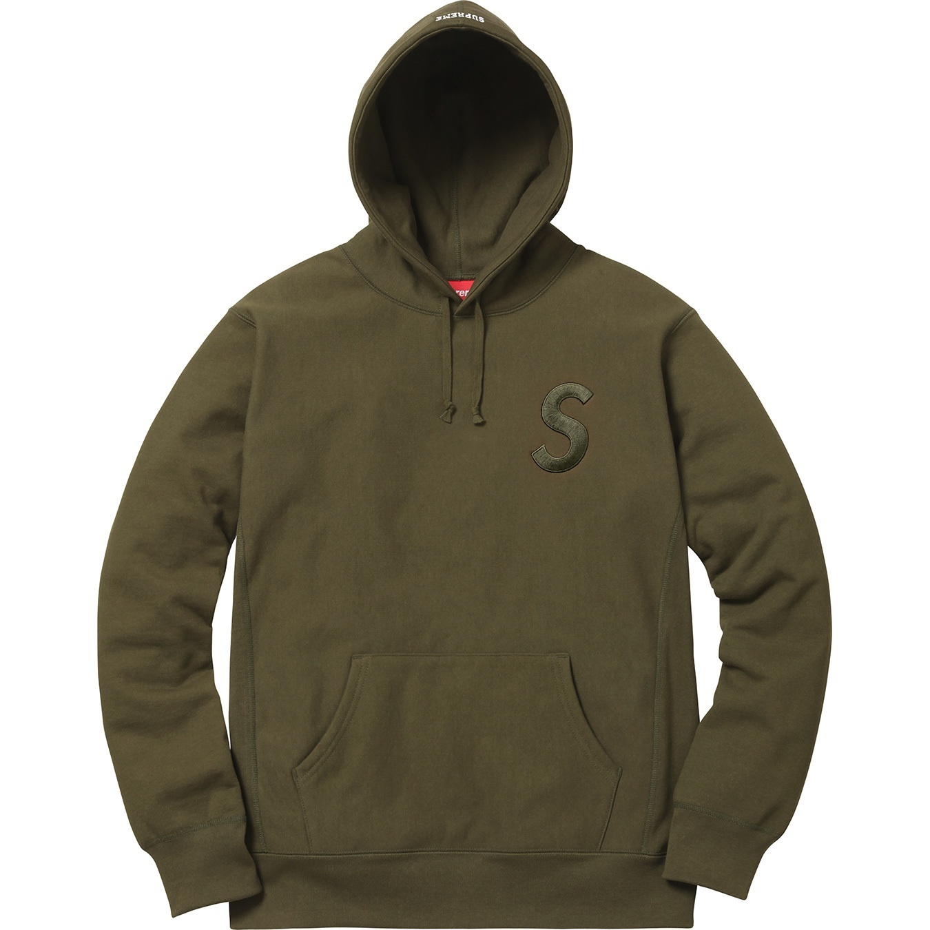 Tonal S Logo Hooded Sweatshirt view 4